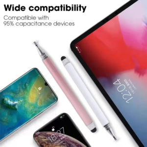 2 In 1 Capacitive Stylus Pen Drawing Pens for iPhone/Android All Capacitive Touch Screens